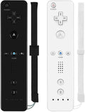 4 Pack Wireless Controller for Wii and Wii U with Silicone Case and Wrist Strap X60039