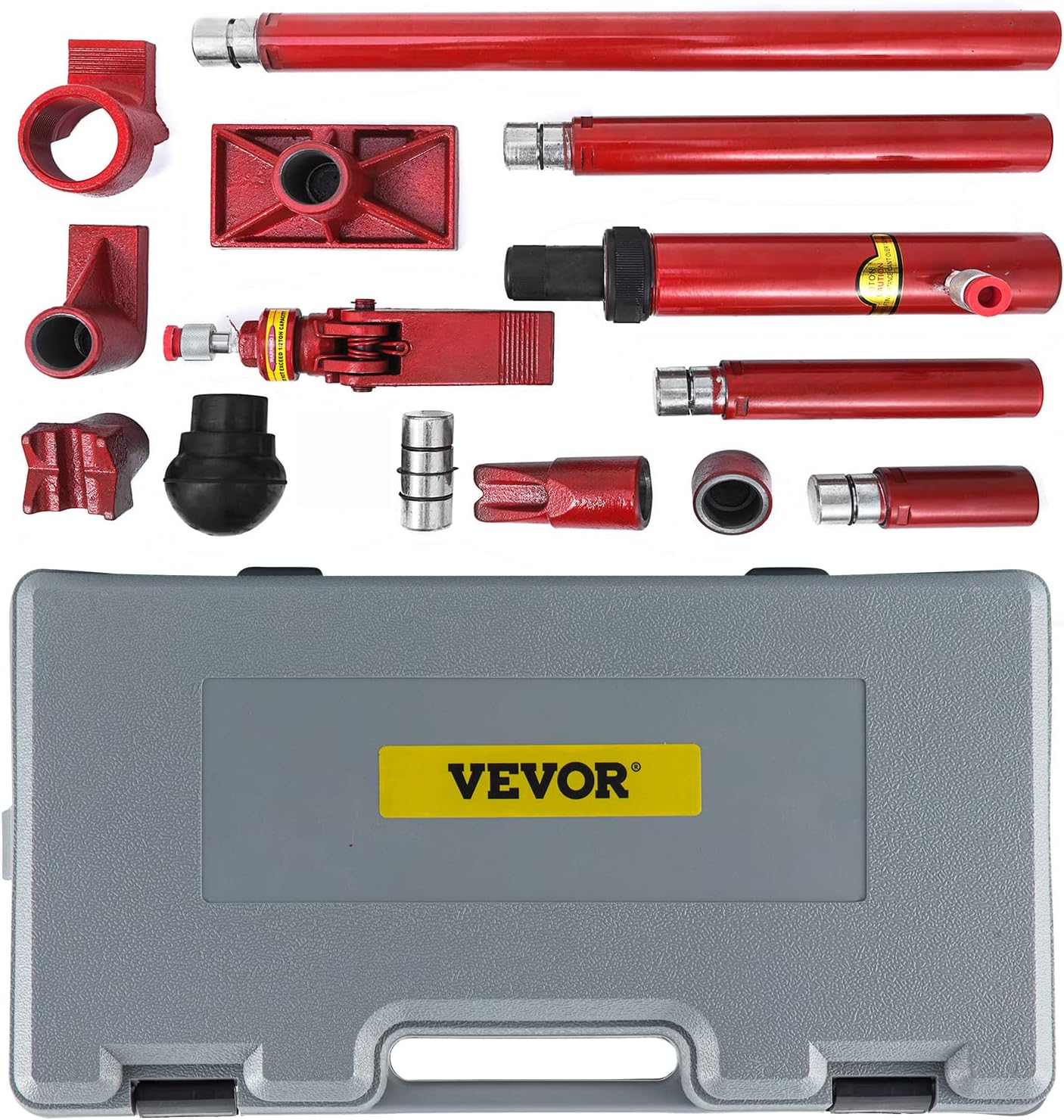 10 Ton Porta Power Kit with 78.7 inch Oil Hose Hydraulic Jack B95389