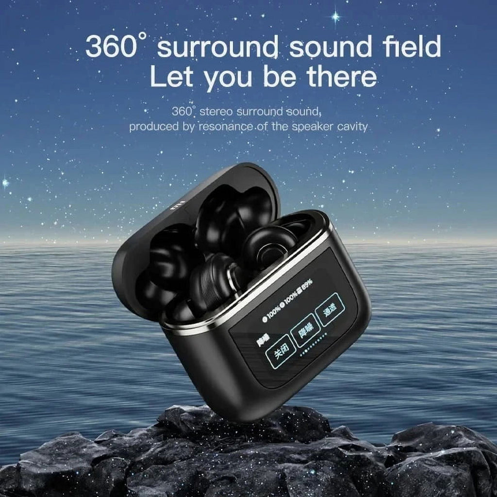Wireless Bluetooth Headphones with ANC and LCD Touch Screen N970