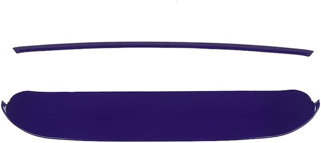 ABS Car Hood Grille Vent Cover Decoration Trim External Accessories 2Pcs N1492