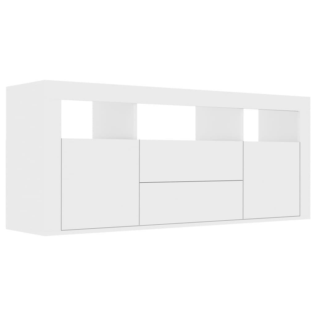 White TV Cabinet Chipboard Q4540