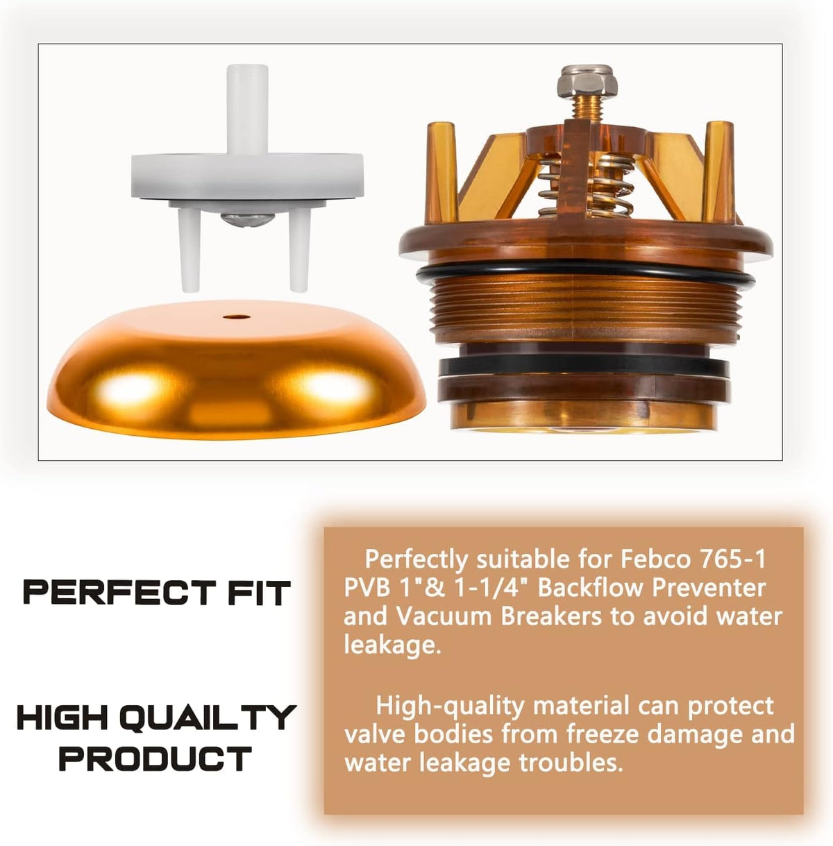1" & 1-1/4" Backflow Preventer Repair Kit Pack of 2 B639378