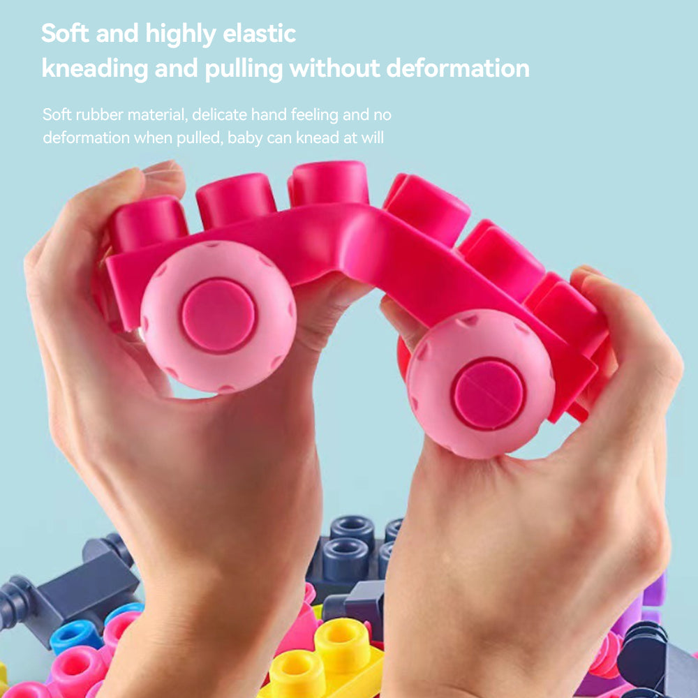 20 Pack Soft Stacking Building Blocks Toys E9586