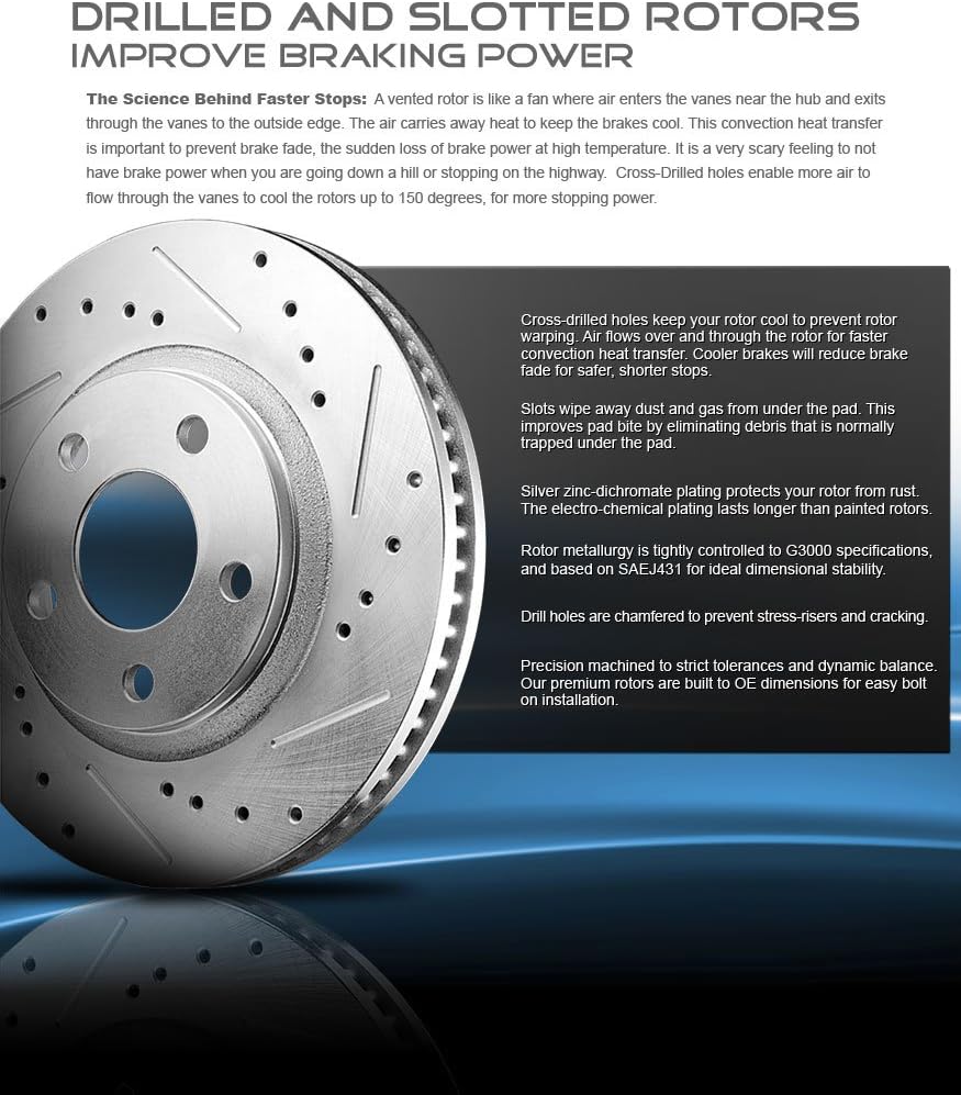 8 Lug 4 Rotors T10863