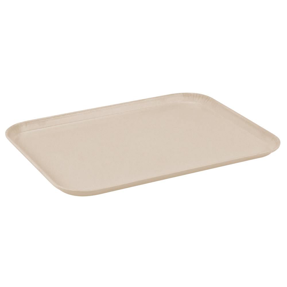 Almond Fiberglass Cafeteria Tray C77267