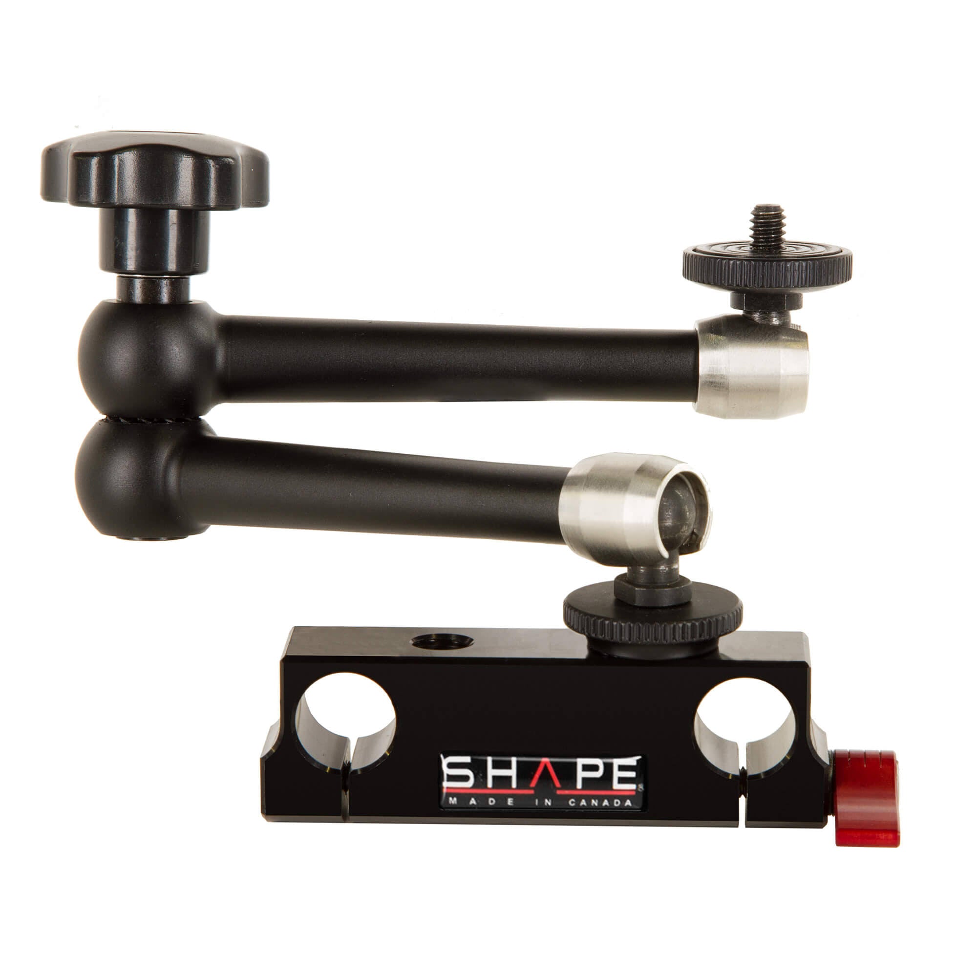 Shape Rod Bloc with 1/4x22-20, 3/8x22-16 Threads and 11x22 Magic Arm O203