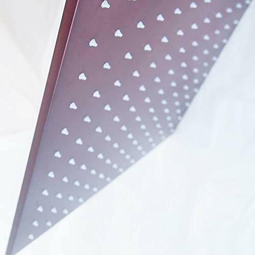 Oil Rubbed Bronze Ceiling Mount Rainfall LED Shower Head I930