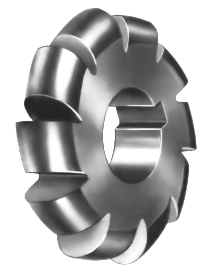 High Speed Steel Convex Cutter 0.375 Dia of Circle x 2.75 Dia. x 1 Hole J7369