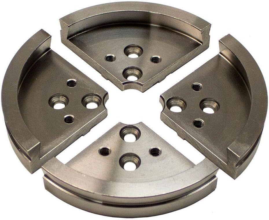 Pro-Tek 2 Chuck Bundle with 2" Jaw Set, 4" Bowl Jaw Set, 5" Bowl Jaw Set, Woodworm Screw, Plastic Case & accessories, with 1" x 8tpi Insert K103601