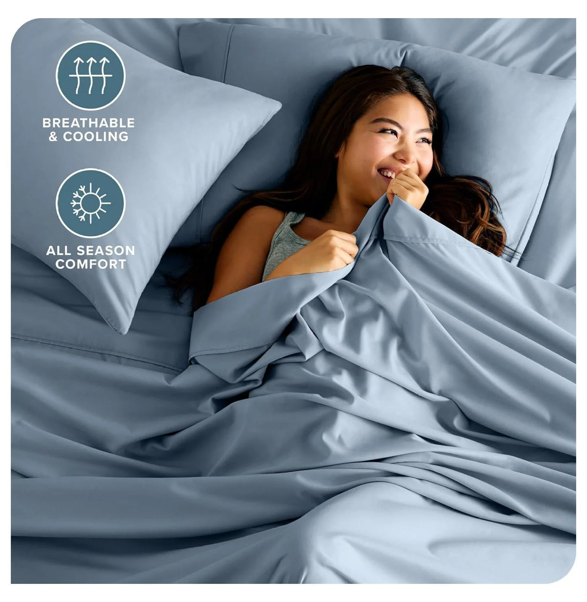 Queen 4 Piece Microfiber Sheet Set with Pillowcases Z822945