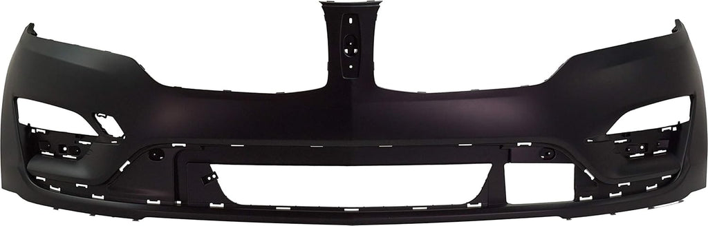 Front Bumper Cover Primed with Tow Hook Holes D4398