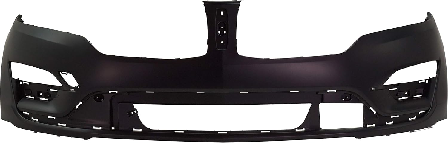 Front Bumper Cover Primed with Tow Hook Holes D4398