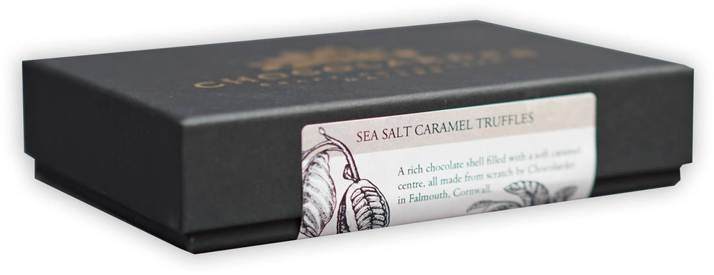 Sea Salt Caramel Truffles Box (12 Pcs) Q557162
