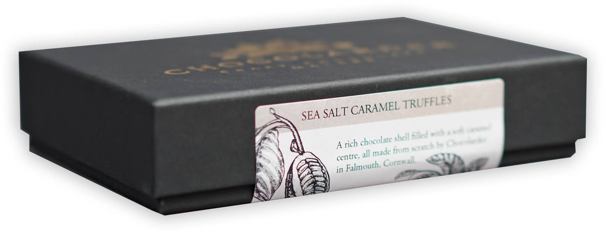 Sea Salt Caramel Truffles Box (12 Pcs) Q557162