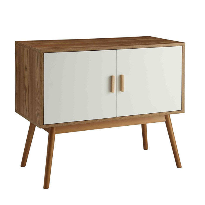 Brown Storage Console E127176