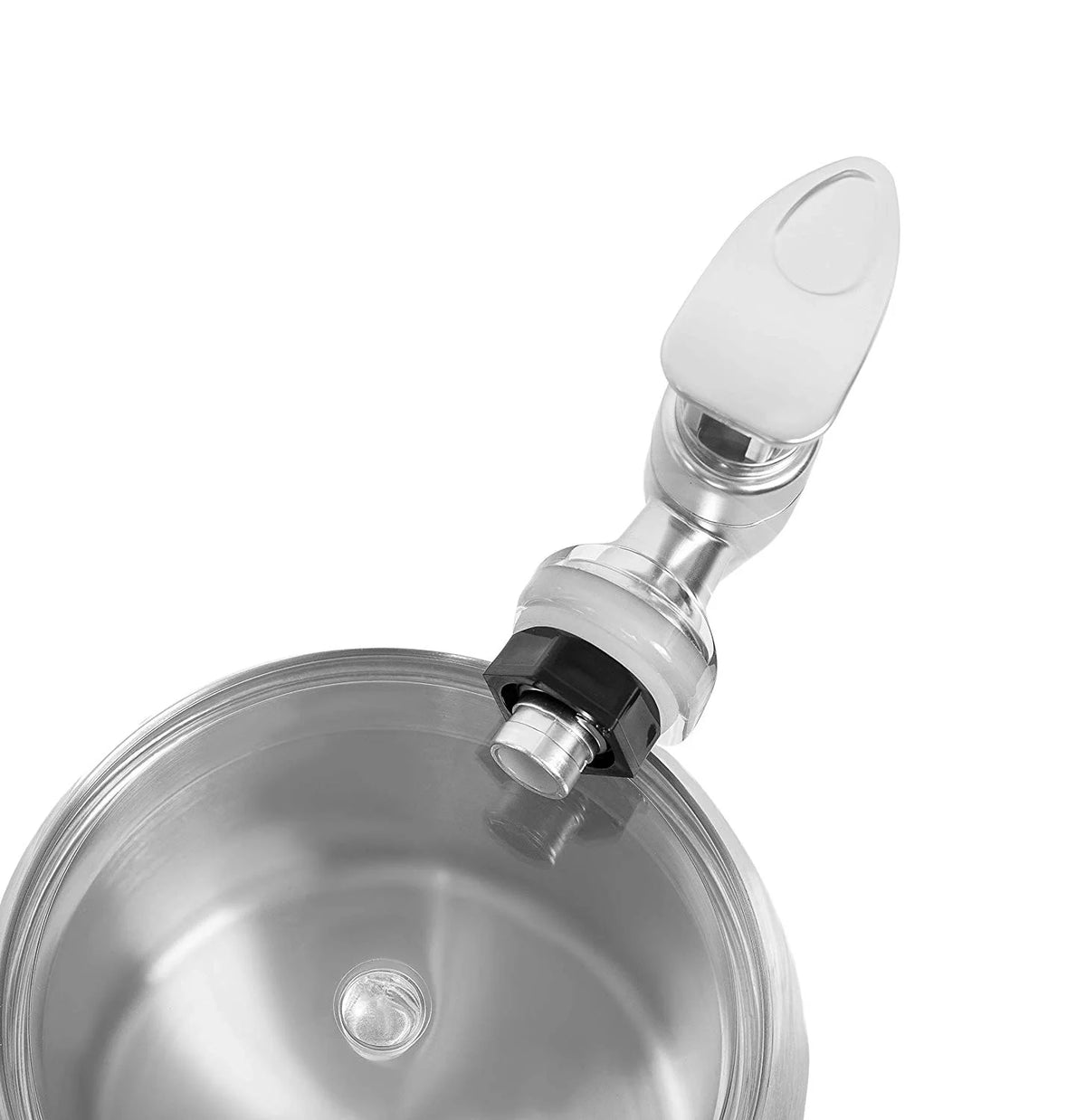 1.5 Gallon Stainless Steel Beverage Dispenser with Ice Container, Stand & Spigot I532