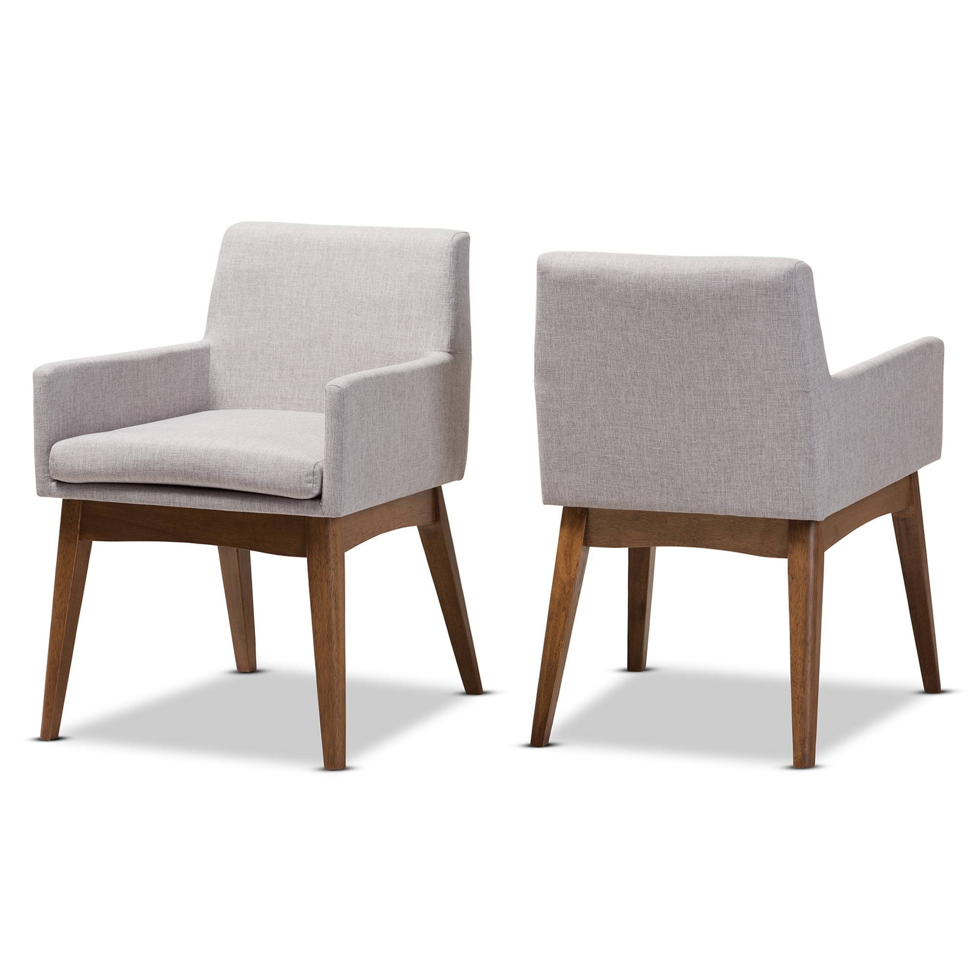 Grey/Beige Dining Armchair, Set of 2 O4949