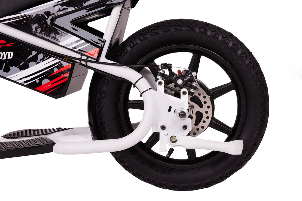 Electric Mini Bike for Kids, 200W, 6.2-10MPH, up to 8 Miles, White C498463