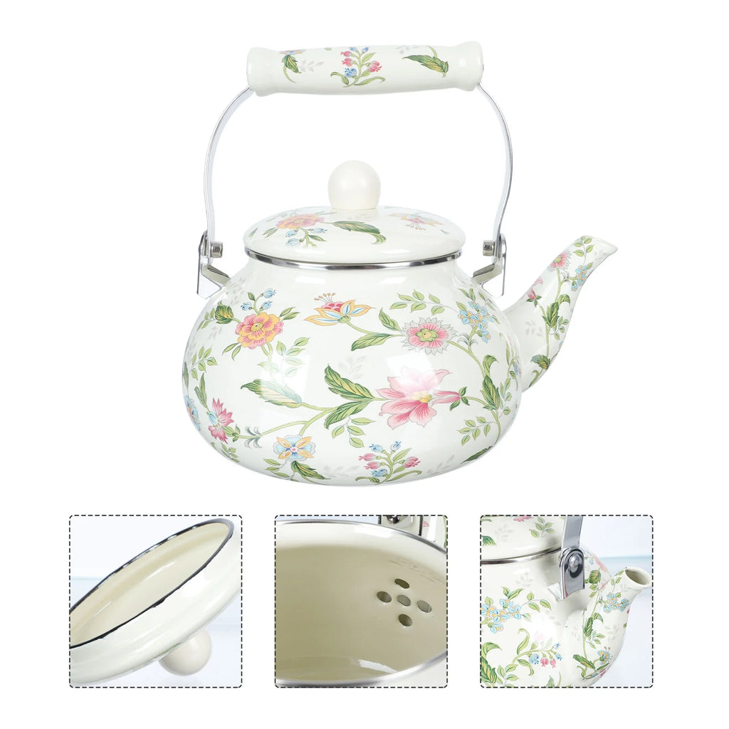 2.5L Enamel Teapot Kettle H470