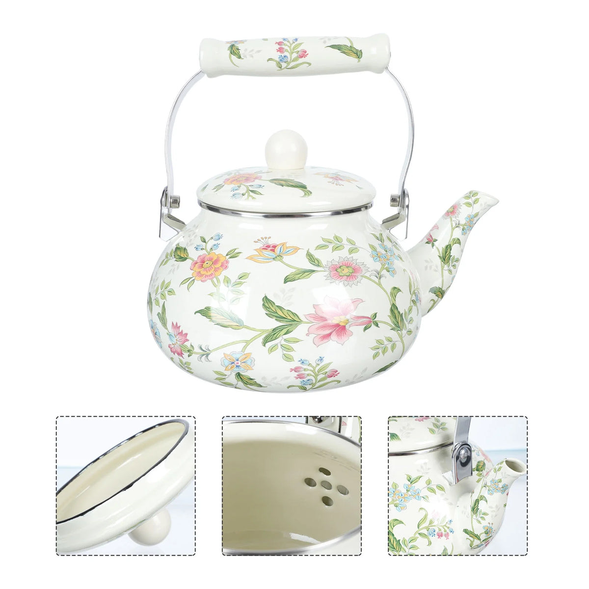 2.5L Enamel Teapot Kettle H470