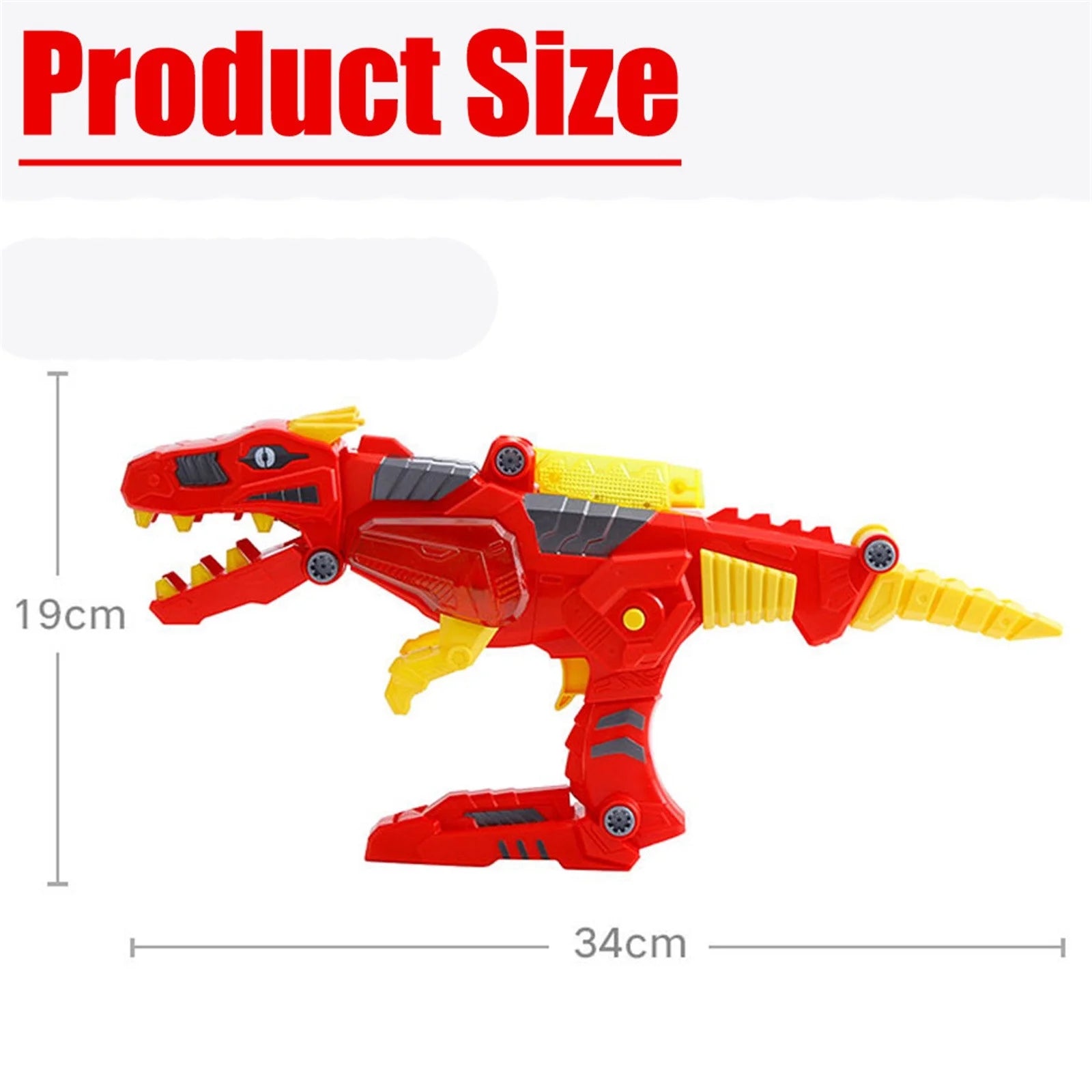 3 in 1 Transforming Dinosaur Toy Lights Sound L33446