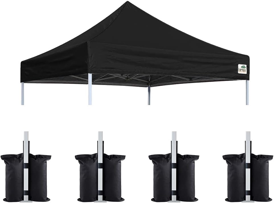 10x15 Red Pop Up Canopy Tent Cover Replacement Pack of 2 N495094