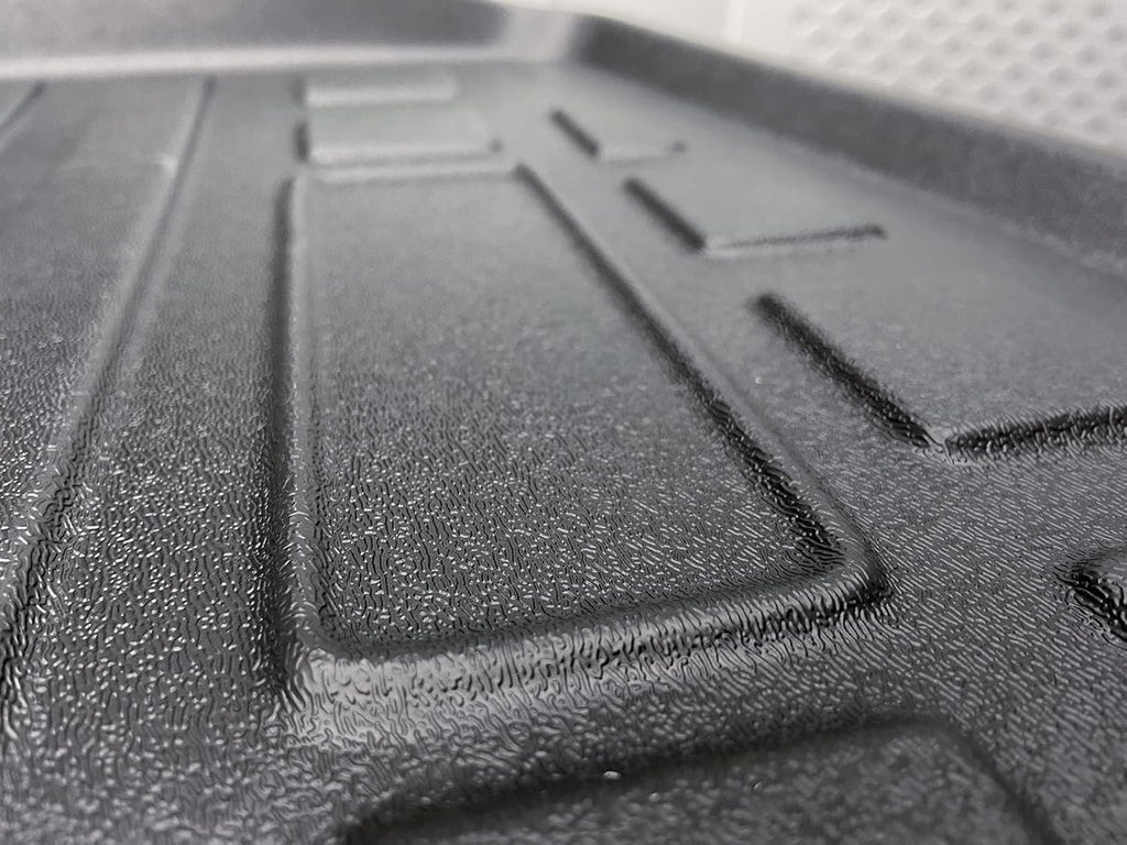 Black TPV Rear Trunk Cargo Mat, Pack of 2 C115