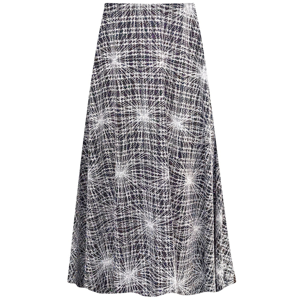 Silver Polaris A-Line Maxi Skirt G474312