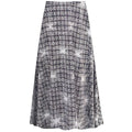 Silver Polaris A-Line Maxi Skirt G474312