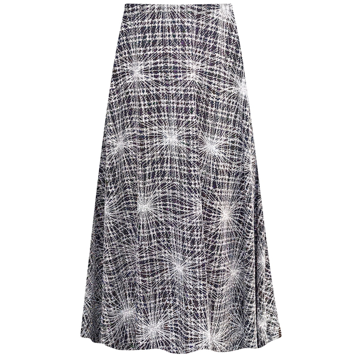 Silver Polaris A-Line Maxi Skirt G474312