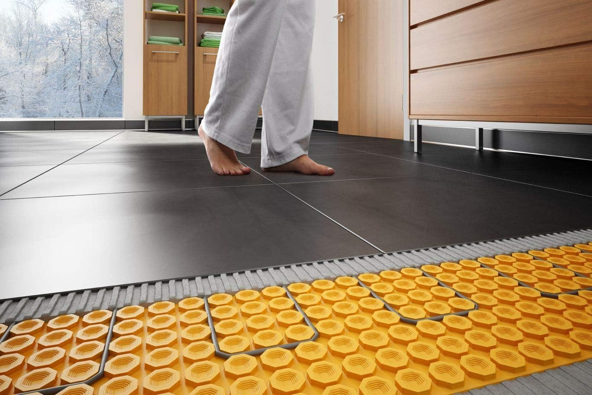 Floor Heating Kit with WiFi Touchscreen Thermostat C187499