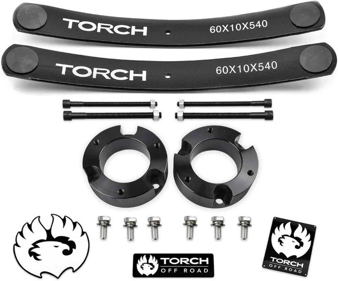 2" Front 2" Rear Lift Kit for Toyota Tacoma 2WD Add A Leaf Y88006