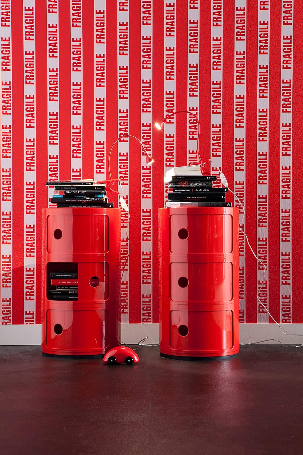 Opaque Red Drawers U140