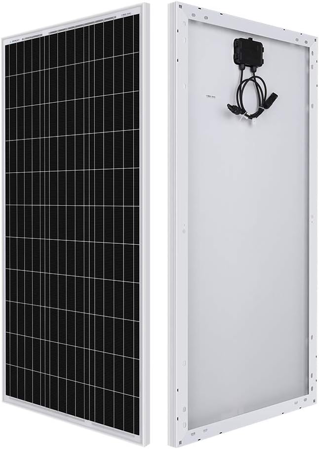 2PCS 100 Watt 12 Volt Monocrystalline Solar Panels I83897