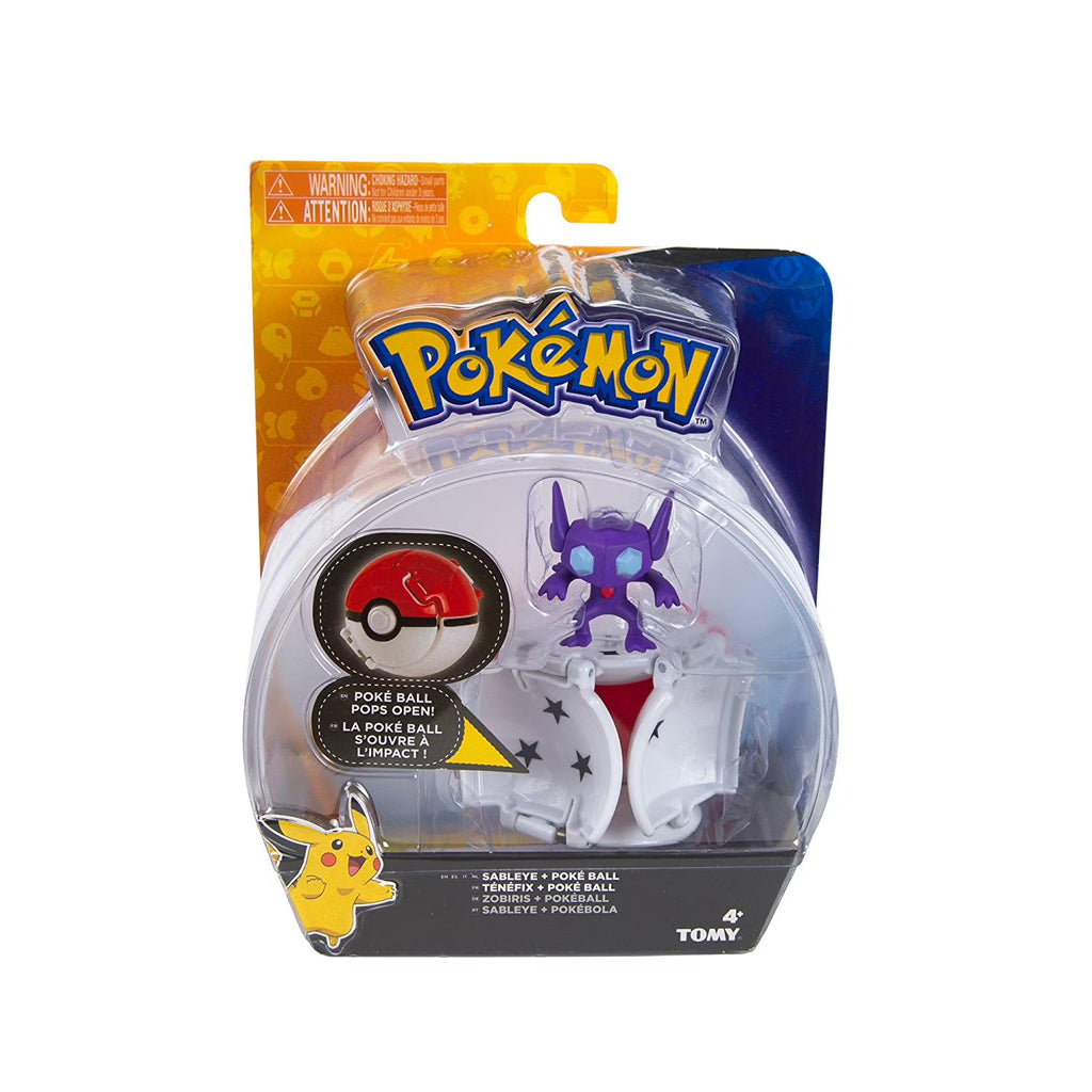 Pokeball Throw 'N' Pop Sableye and Poke Ball Figure Set D220444