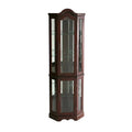 Mahogany Oak China Cabinet in Brown S152813