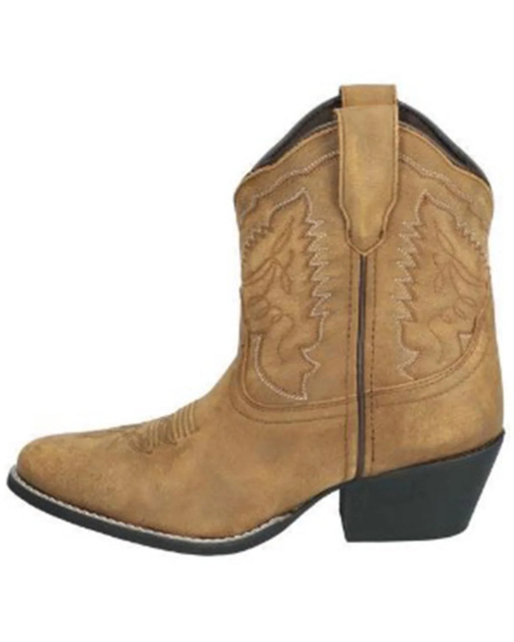 Brown Distressed Western Boot D6821