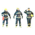 64th Firefighter Model Tiny People Model for Dollhouse C1660