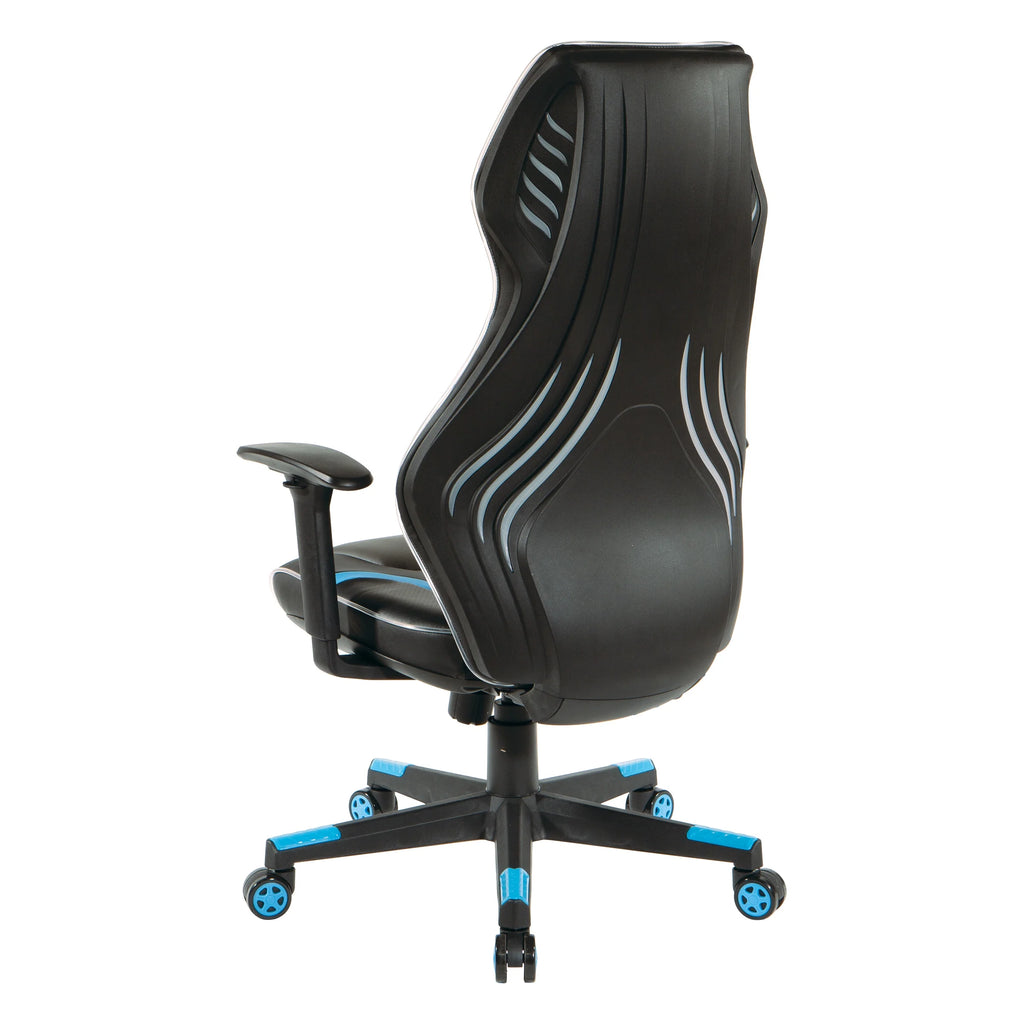 Gray Adjustable Swivel Gaming Chair E450