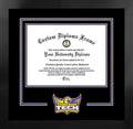 Black 11 x 8.5 in. Diploma Frame T699