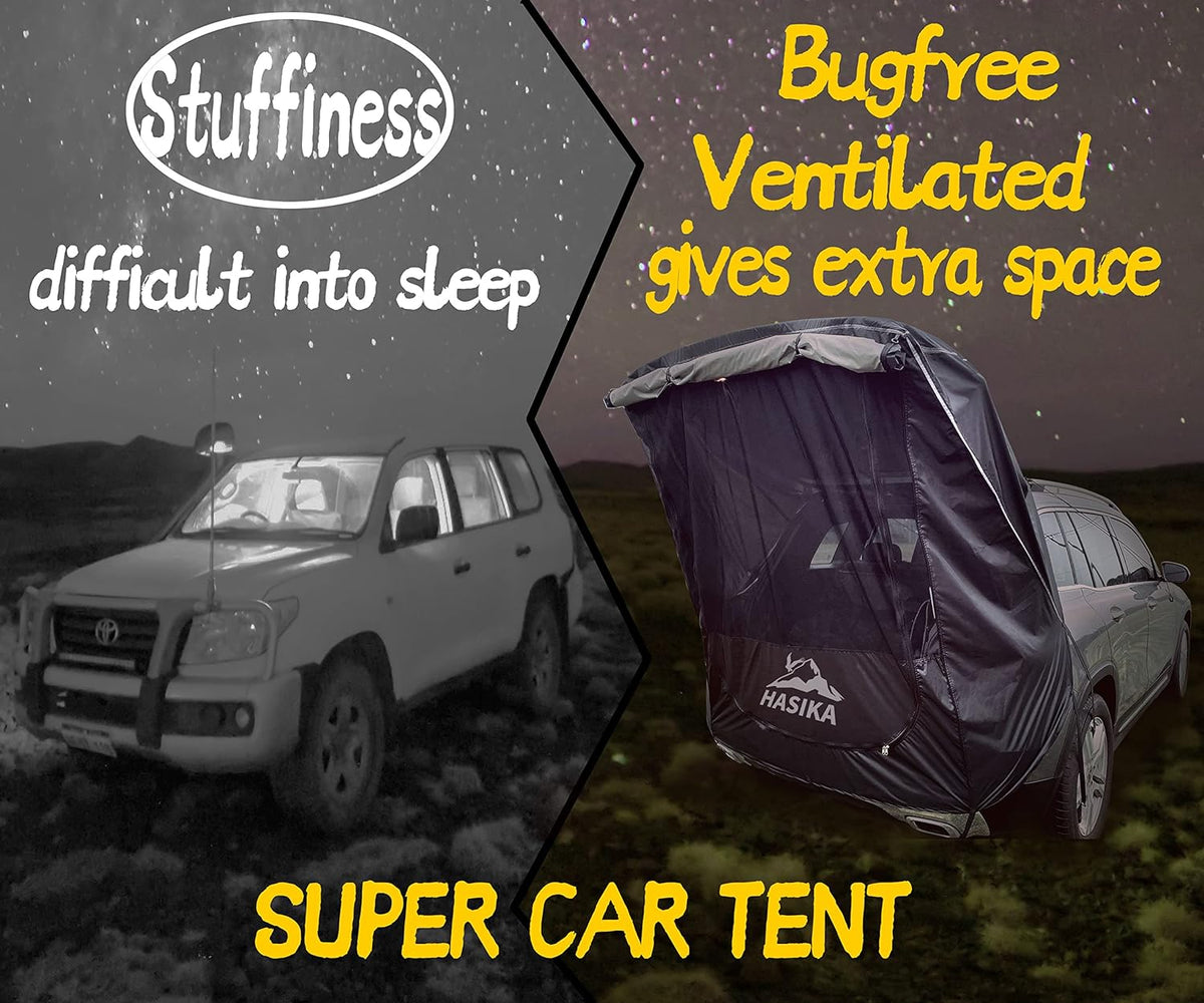 Yellow Waterproof Awning Tent T5450