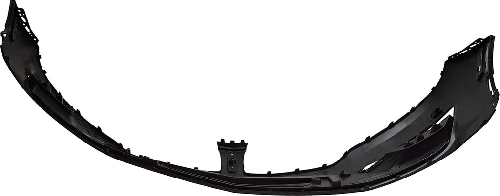Front Bumper Cover Primed with Tow Hook Holes D4398
