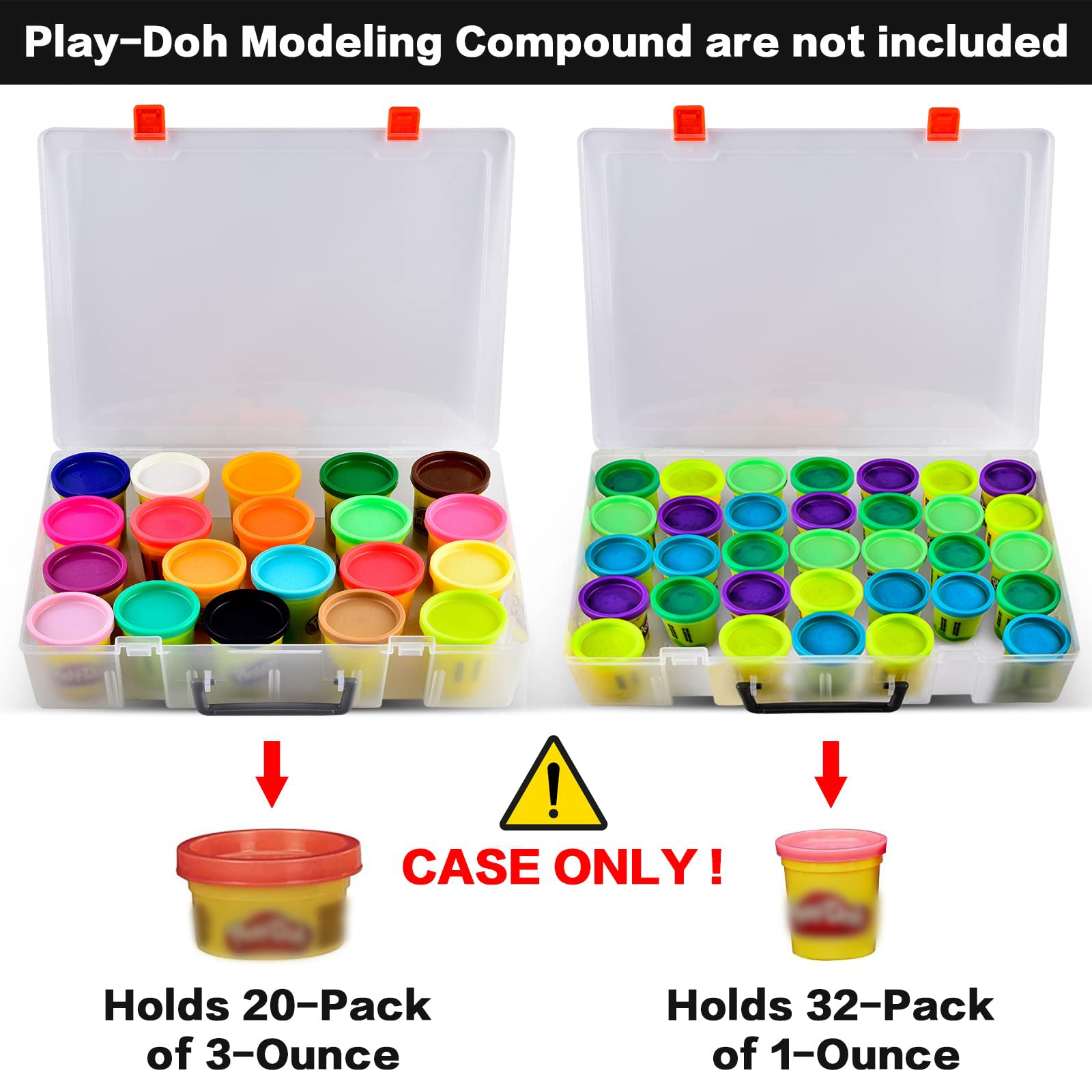 20-Pack Case of Colors 3-Ounce Cans Storage Box Organizer Container K3406