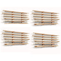 6 Shelf Wall Mount Lumber Storage Rack 600 Pound Capacity 4 Pack V61232