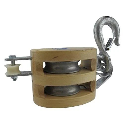6in Wood Shell Block R25097