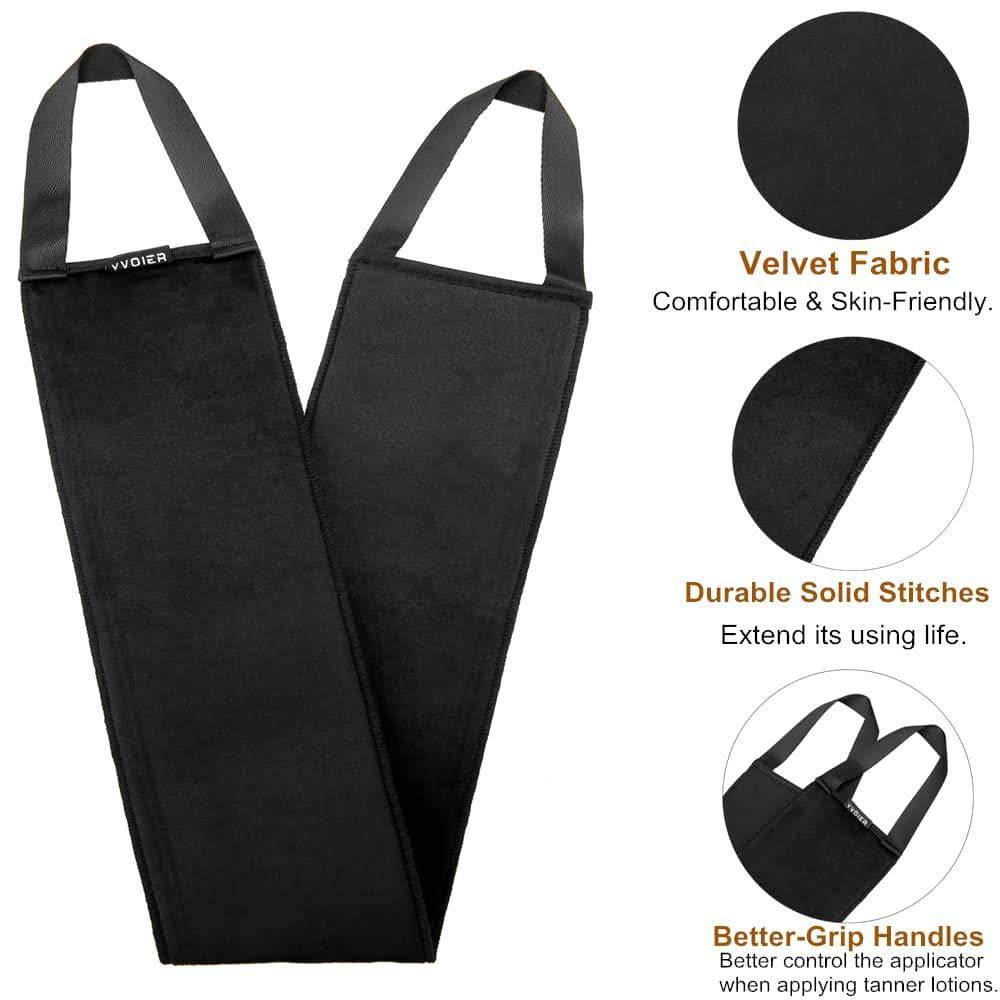 4 in 1 Self Tanning Applicator Set with Exfoliating Glove and Tan Mitt C6308