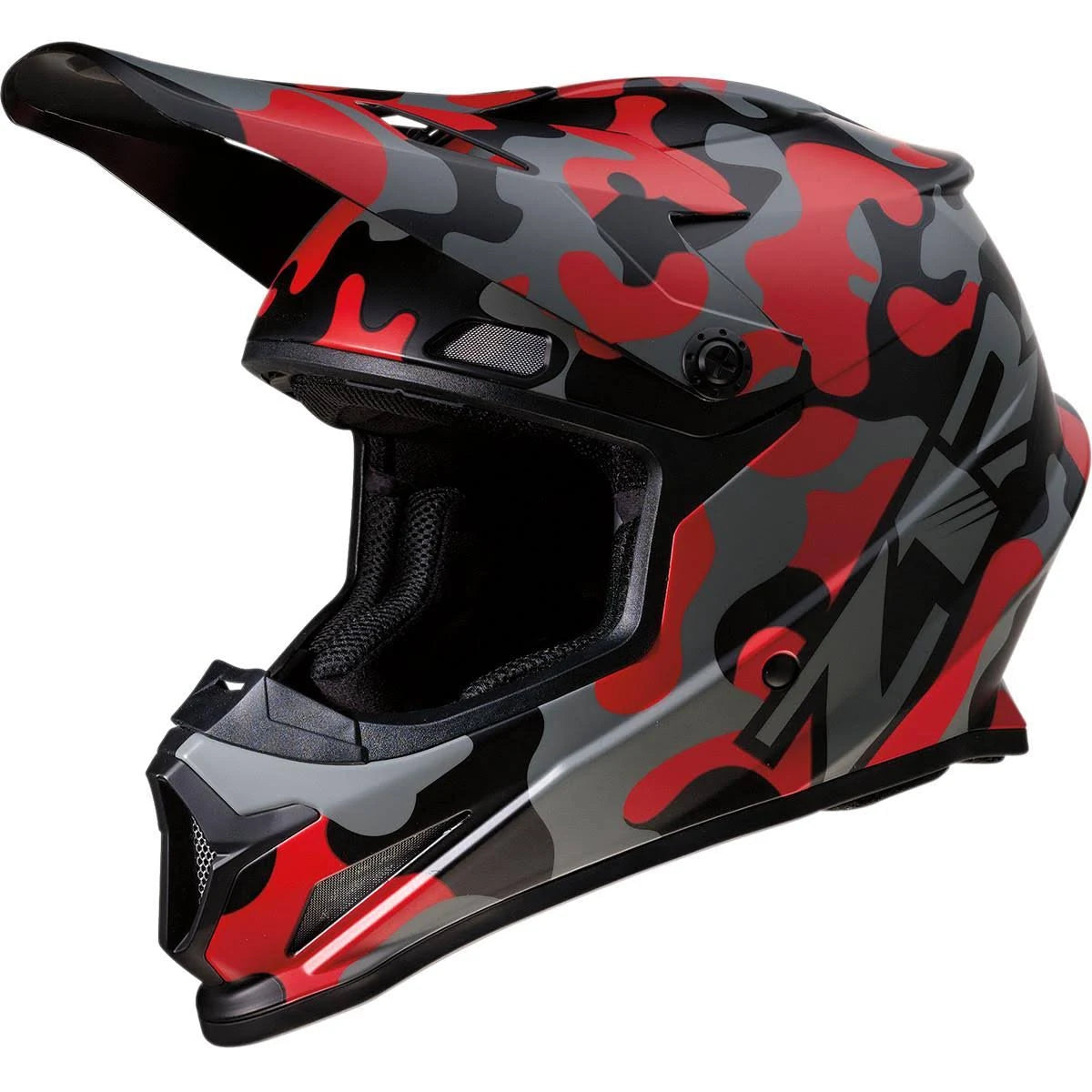 Camo/Red Helmet R6319