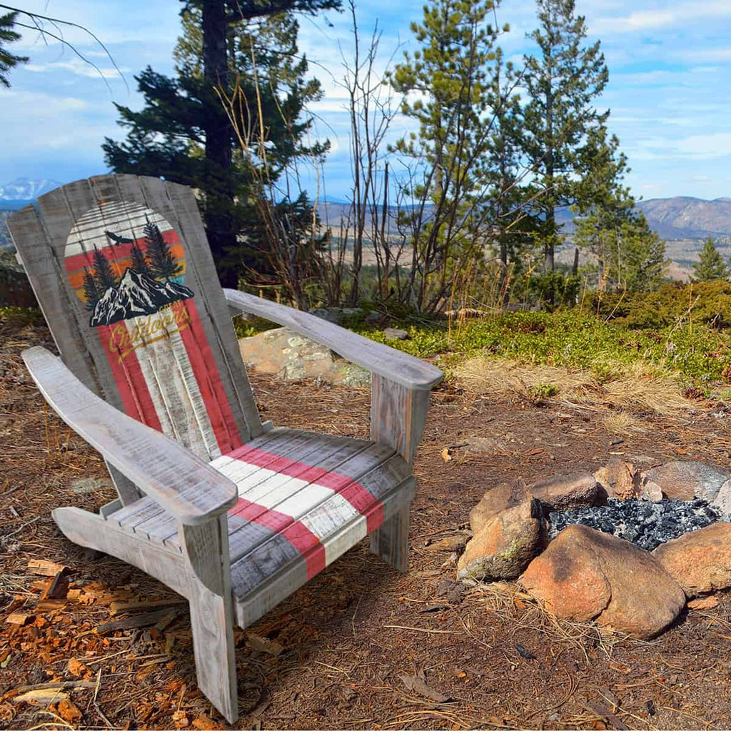 Wooden Adirondack Chair S371