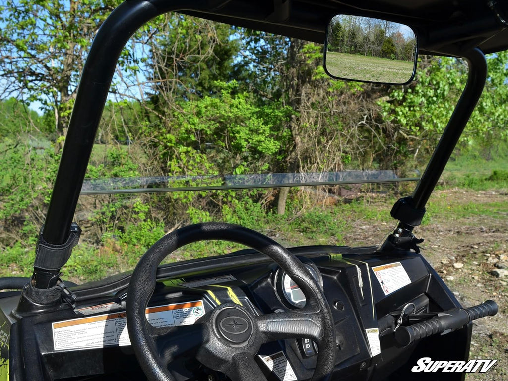 Half RZR Windshield, 1/4" Thick Clear Polycarbonate U72156