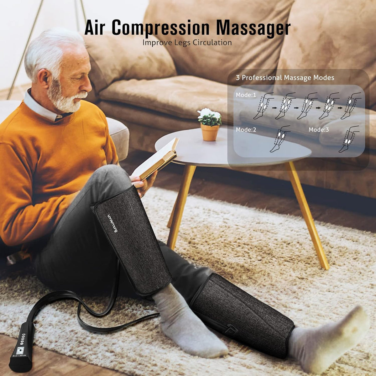 Air Compression Calf Massager with Heat C831